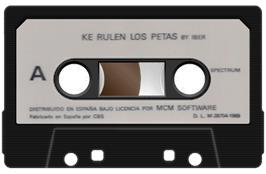 Cartridge artwork for Ke Rulen Los Petas on the Sinclair ZX Spectrum.